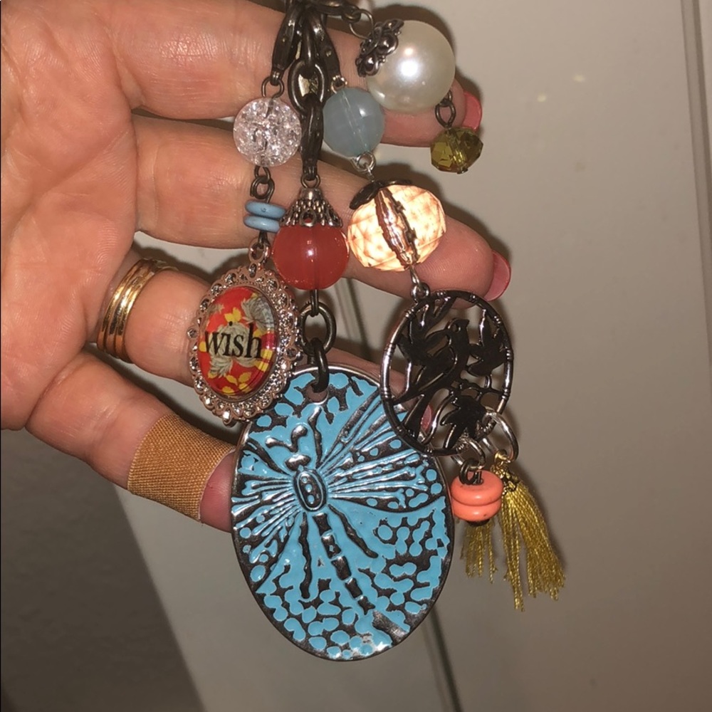 Plunder charm Necklace (long and adjustable)